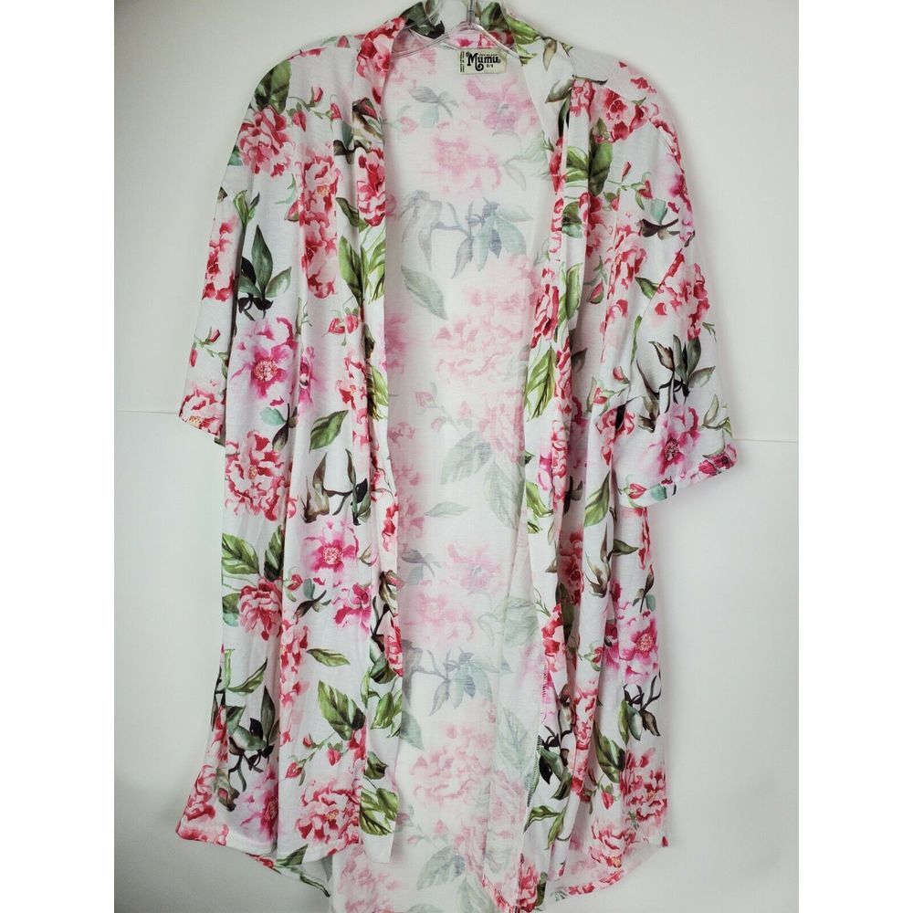Show Me Your Mumu Brie Kimono Robe OS Garden of Blooms (No‎ Belt)